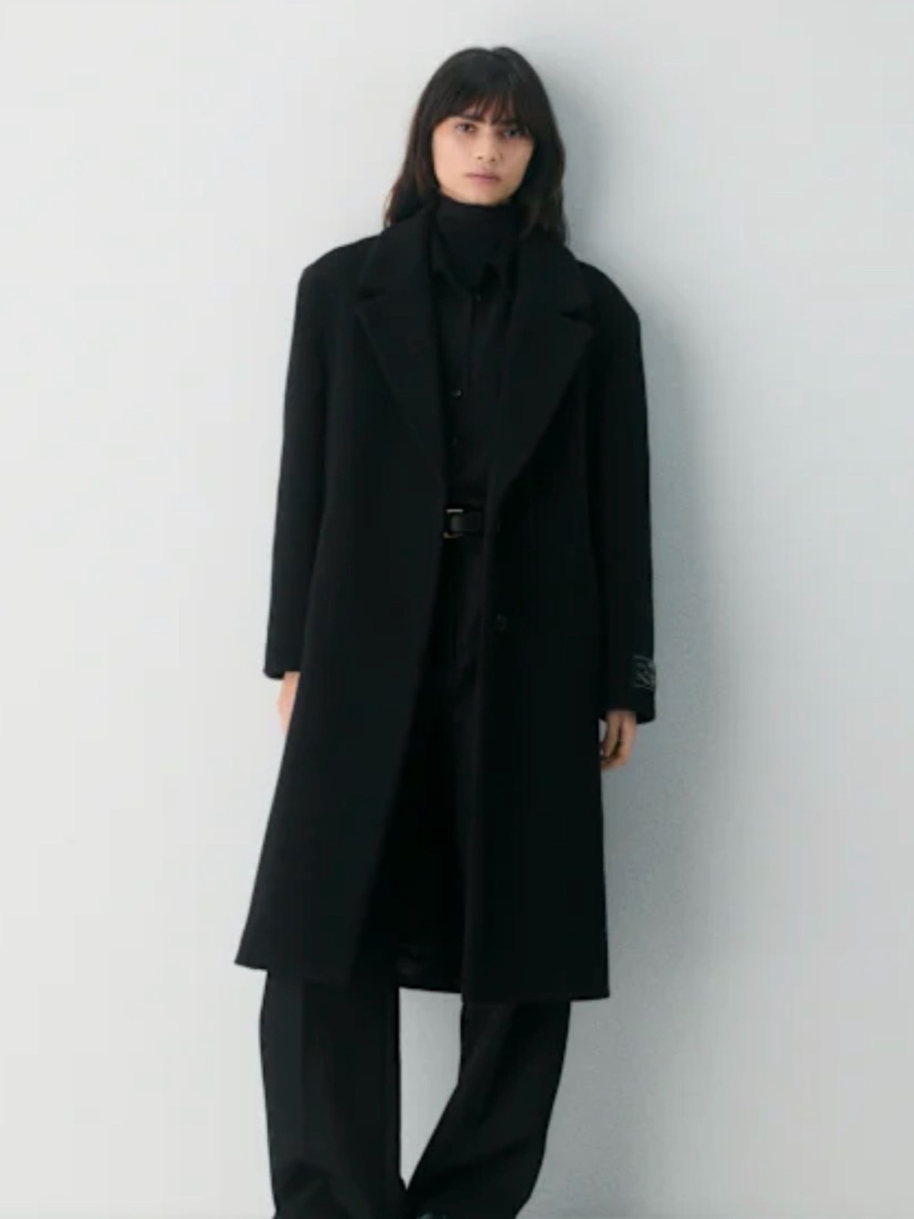 Aritzia The Only Coat - Soft Wool Cashmere